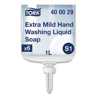 Tork® Premium Extra Mild Soap, Unscented, 1 L Refill, 6/Carton Liquid Soap Refills - Office Ready