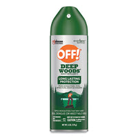 OFF!® Deep Woods Aerosol Insect Repellent, 6 oz Aerosol Spray Insect Repellents - Office Ready