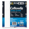 Cottonelle® Ultra CleanCare Toilet Paper, Strong Bath Tissue, Strong Tissue, Mega Rolls, Septic Safe, 1-Ply, White, 284/Roll, 6 Rolls/Pack, 36 Rolls/Carton High Capacity Roll Bath Tissues - Office Ready