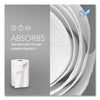 Scott® Slimroll* Towels, 1-Ply, 8" x 580 ft, White/Orange Core, 6 Roll/Carton Hardwound Paper Towel Rolls - Office Ready