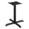 Alera® Alera® Hospitality Series Single-Column Bases, 27.5" Diameter, 28.5"h, 300 lb Cap, Steel, Black Indoor Dining & Cafe Table Bases/Legs - Office Ready