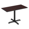 Alera® Alera® Hospitality Series Single-Column Bases, 27.5" Diameter, 28.5"h, 300 lb Cap, Steel, Black Indoor Dining & Cafe Table Bases/Legs - Office Ready