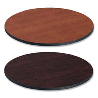 Alera® Reversible Laminate Table Top, Round, 35.5