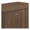 Alera® Alera® Valencia™ Series Storage Cabinet, 34.3w x 22.78d x 29.5h, Modern Walnut Office & All-Purpose Storage Cabinets - Office Ready