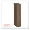 Alera® Alera® Valencia™ Series Wardrobe, 11.88w x 22.78d x 65h, Modern Walnut Armoires & Wardrobe Cabinets - Office Ready