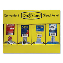 Lil' Drugstore® Single-Dose Medicine Dispenser, 105-Pieces, Plastic Case, Yellow