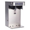 BUNN® ICB Infusion Series Twin Tall Coffee Brewer, 51 Cups, Silver/Black Commercial Drip Coffee Brewers - Office Ready