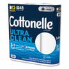 Cottonelle® Ultra CleanCare Toilet Paper, Strong Bath Tissue, Strong Tissue, Mega Rolls, Septic Safe, 1-Ply, White, 284/Roll, 12 Rolls/Pack, 48 Rolls/Carton High Capacity Roll Bath Tissues - Office Ready