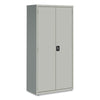 Alera® Economy Assembled Storage Cabinets, 5 Shelves, 36" x 18" x 72", Light Gray Office & All-Purpose Storage Cabinets - Office Ready