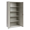 Alera® Economy Assembled Storage Cabinets, 5 Shelves, 36" x 18" x 72", Light Gray Office & All-Purpose Storage Cabinets - Office Ready