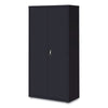 Alera® Economy Assembled Storage Cabinets, 5 Shelves, 36" x 18" x 72", Black Office & All-Purpose Storage Cabinets - Office Ready