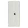 Alera® Economy Assembled Storage Cabinets, 3 Shelves, 30" x 15" x 66", Light Gray Office & All-Purpose Storage Cabinets - Office Ready