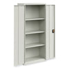 Alera® Economy Assembled Storage Cabinets, 3 Shelves, 30" x 15" x 66", Light Gray Office & All-Purpose Storage Cabinets - Office Ready