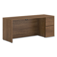 HON® 10500 Series™ Single Pedestal Credenza with Full-Height Pedestal, 72" x 24" x 29.5", Pinnacle