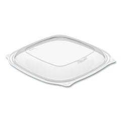 Dart® PresentaBowls Pro™ Clear Square Bowl Lids, Large Vented Square, 8.5 x 8.5 x 1, Clear, Plastic, 63/Bag, 4 Bags/Carton