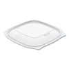 Dart® PresentaBowls Pro™ Clear Square Bowl Lids, Large Vented Square, 8.5 x 8.5 x 1, Clear, Plastic, 63/Bag, 4 Bags/Carton Takeout Food Containers - Office Ready
