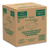 Dart® PresentaBowls Pro™ Clear Square Bowl Lids, Large Vented Square, 8.5 x 8.5 x 1, Clear, Plastic, 63/Bag, 4 Bags/Carton Takeout Food Containers - Office Ready