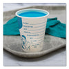 SOLO® Paper Specimen Cups, 8 oz, Blue/White, 50/Sleeve, 20 Sleeves/Carton Specimen Cups - Office Ready