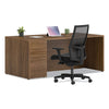 HON® 10500 Series "L" Workstation Single Pedestal Desk with Full-Height Pedestal, 72" x 36" x 29.5", Pinnacle Pedestal Office Desks - Office Ready