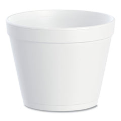 Dart® Foam Container, 24 oz, White, 25/Bag, 20 Bags/Carton