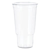 Dart® Ultra Clear™ Pedestal PET Cups, 32 oz, Clear, 25/Bag, 20 Bags/Carton Cold Drink Cups, Plastic - Office Ready