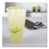 Dart® Ultra Clear™ Pedestal PET Cups, 32 oz, Clear, 25/Bag, 20 Bags/Carton Cold Drink Cups, Plastic - Office Ready