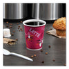 SOLO® Paper Hot Drink Cups in Bistro® Design, 10 oz, Maroon, 50/Pack Hot Drink Cups - Office Ready