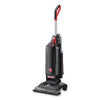 Hoover® Commercial Task Vac™ Hard Bag Lightweight Upright Vacuum, 14" Cleaning Path, Black Upright Vacuum Cleaners - Office Ready