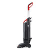 Hoover® Commercial Task Vac™ Hard Bag Lightweight Upright Vacuum, 14" Cleaning Path, Black Upright Vacuum Cleaners - Office Ready