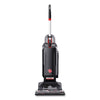 Hoover® Commercial Task Vac™ Hard Bag Lightweight Upright Vacuum, 14" Cleaning Path, Black Upright Vacuum Cleaners - Office Ready