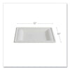 Eco-Products® Vanguard Renewable and Compostable Sugarcane Plates, 10 x 10, White, 250/Carton Plates - Office Ready
