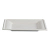 Eco-Products® Vanguard Renewable and Compostable Sugarcane Plates, 6 x 6, White, 500/Carton Plates - Office Ready