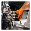 GloveWorks® by AMMEX® Heavy-Duty Industrial Nitrile Gloves, Powder-Free, 8 mil, Small, Orange, 100 Gloves/Box, 10 Boxes/Carton Disposable Work Gloves, Nitrile - Office Ready
