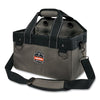 ergodyne® Arsenal 5844 Bucket Truck Tool Bag with Tool Tethering Attachment Points, 8 Compartments, 13 x 7.5 x 7.5, Gray Hand Tool Organizers - Office Ready