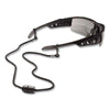 ergodyne® Skullerz 3251 Rope Breakaway Eyewear Lanyard, Nylon Slip Fastener, 12" Long Eyewear Lanyards - Office Ready