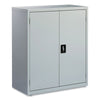 Alera® Economy Assembled Storage Cabinets, 3 Shelves, 36" x 18" x 42", Light Gray Office & All-Purpose Storage Cabinets - Office Ready