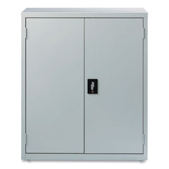 Alera® Economy Assembled Storage Cabinets, 3 Shelves, 36" x 18" x 42", Light Gray