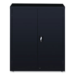 Alera® Economy Assembled Storage Cabinets, 3 Shelves, 36" x 18" x 42", Black