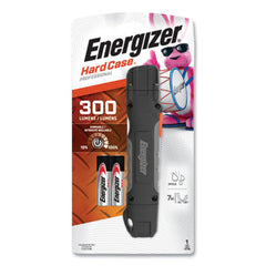 Energizer® Hardcase Professional Task LED Flashlight, 2 AA Batteries (Included), Black