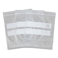 AmerCareRoyal® Zipper Bags, Quart, 7" x 7.99", Clear, 500/Carton