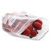 AmerCareRoyal® Zipper Bags, Quart, 7" x 7.99", Clear, 500/Carton Consumer Slider/Zip Food-Storage Bags - Office Ready