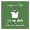Vegware™ Nourish Molded Fiber Takeout Containers, Compostable, 5.9 x 5.9 x 2.9, White, Sugarcane, 400/Carton Takeout Food Containers - Office Ready