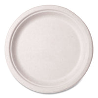 Vegware™ Nourish Molded Fiber Tableware, Compostable, Plate, Sugarcane, 10