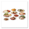 Vegware™ Nourish Molded Fiber Tableware, Compostable, Plate, Sugarcane, 6" dia, White, 1,000/Carton Plates - Office Ready