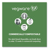 Vegware™ Nourish Molded Fiber Takeout Containers, Compostable, 9 x 10 x 2, Natural, Sugarcane, 200/Carton Takeout Food Containers - Office Ready