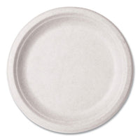 Vegware™ Nourish Molded Fiber Tableware, Compostable, Plate, Sugarcane, 9