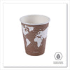 Eco-Products® World Art™ Hot Cups, 8 oz, 50/Pack, 20 Packs/Carton Hot Drink Cups, Paper - Office Ready