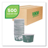 Eco-Products® World Art™ PLA-Laminated Soup Containers, 12 oz, 4.05" Diameter x 2.5" h, Green, Paper, 25/Pack, 20 Packs/Carton Takeout Food Containers - Office Ready