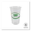 Eco-Products® GreenStripe® Cold Drink Cups, 20 oz, Plastic, Clear, 50/Pack, 20 Packs/Carton Cold Drink Cups - Office Ready
