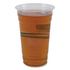 Eco-Products® GreenStripe® Cold Drink Cups, 20 oz, Plastic, Clear, 50/Pack, 20 Packs/Carton Cold Drink Cups - Office Ready